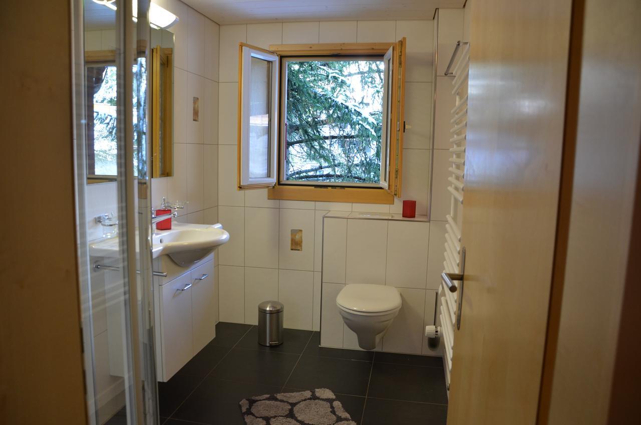 Apartments Chalet Tatyana Leukerbad Bagian luar foto
