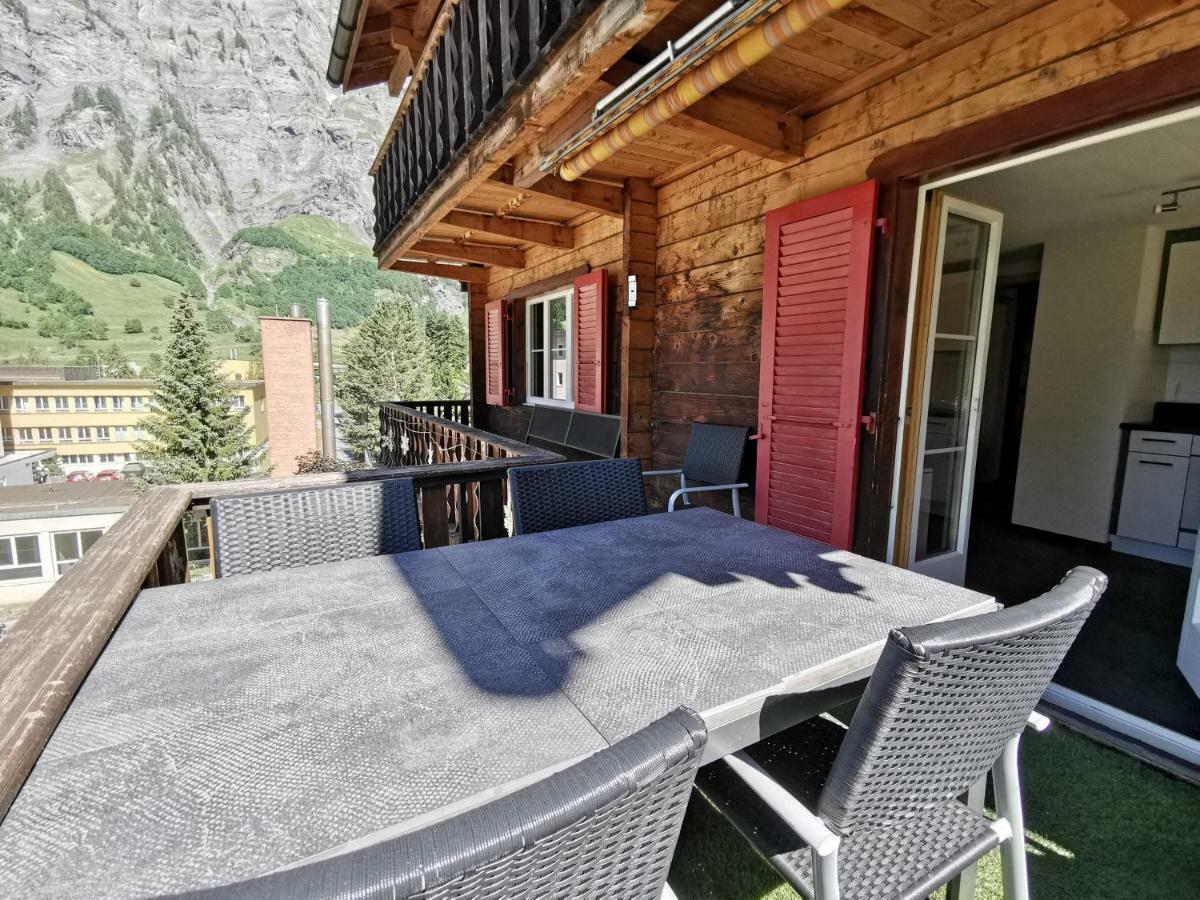 Apartments Chalet Tatyana Leukerbad Bagian luar foto