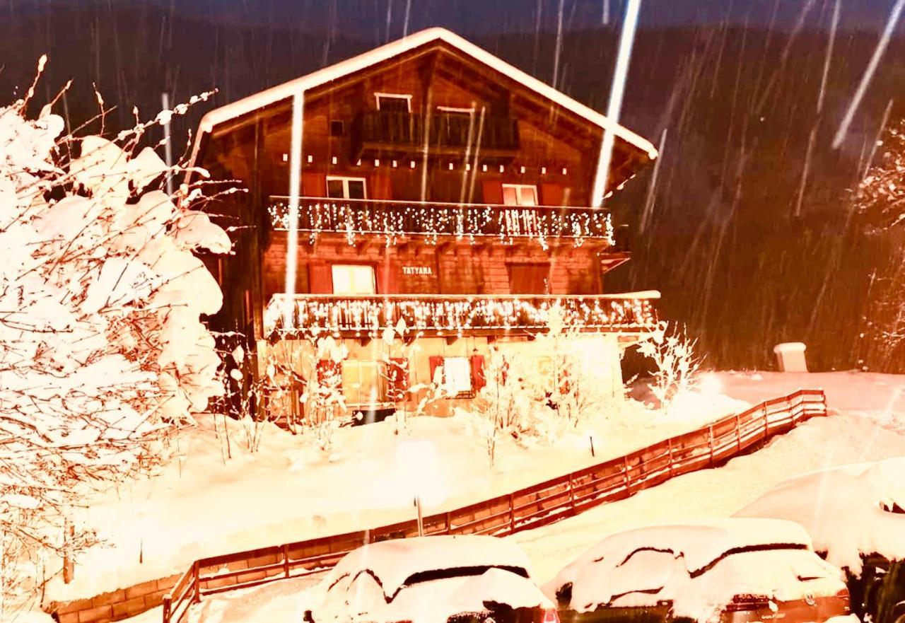 Apartments Chalet Tatyana Leukerbad Bagian luar foto